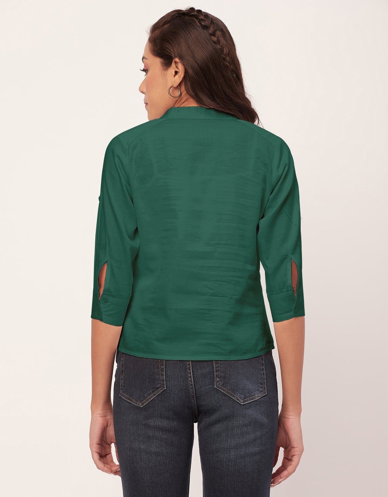3/4 Sleeve Formal Tops
