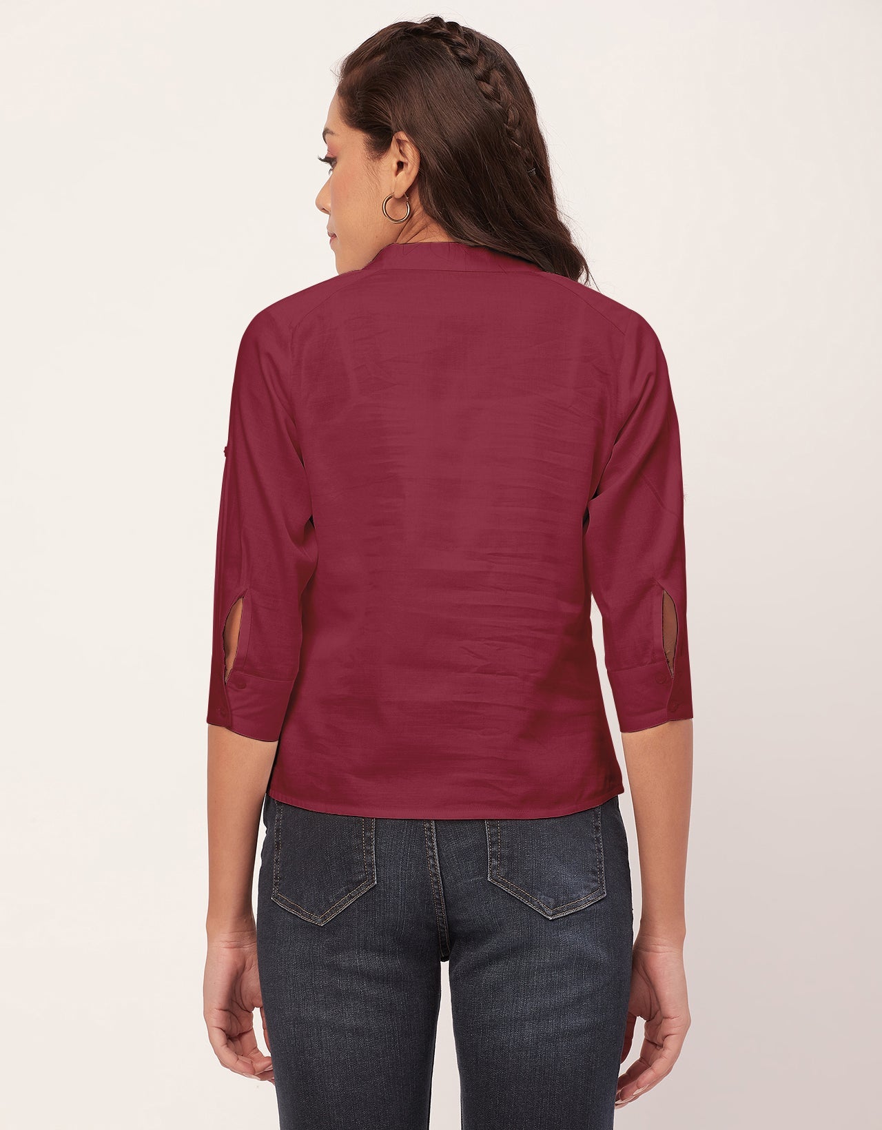 3/4 Sleeve Formal Tops