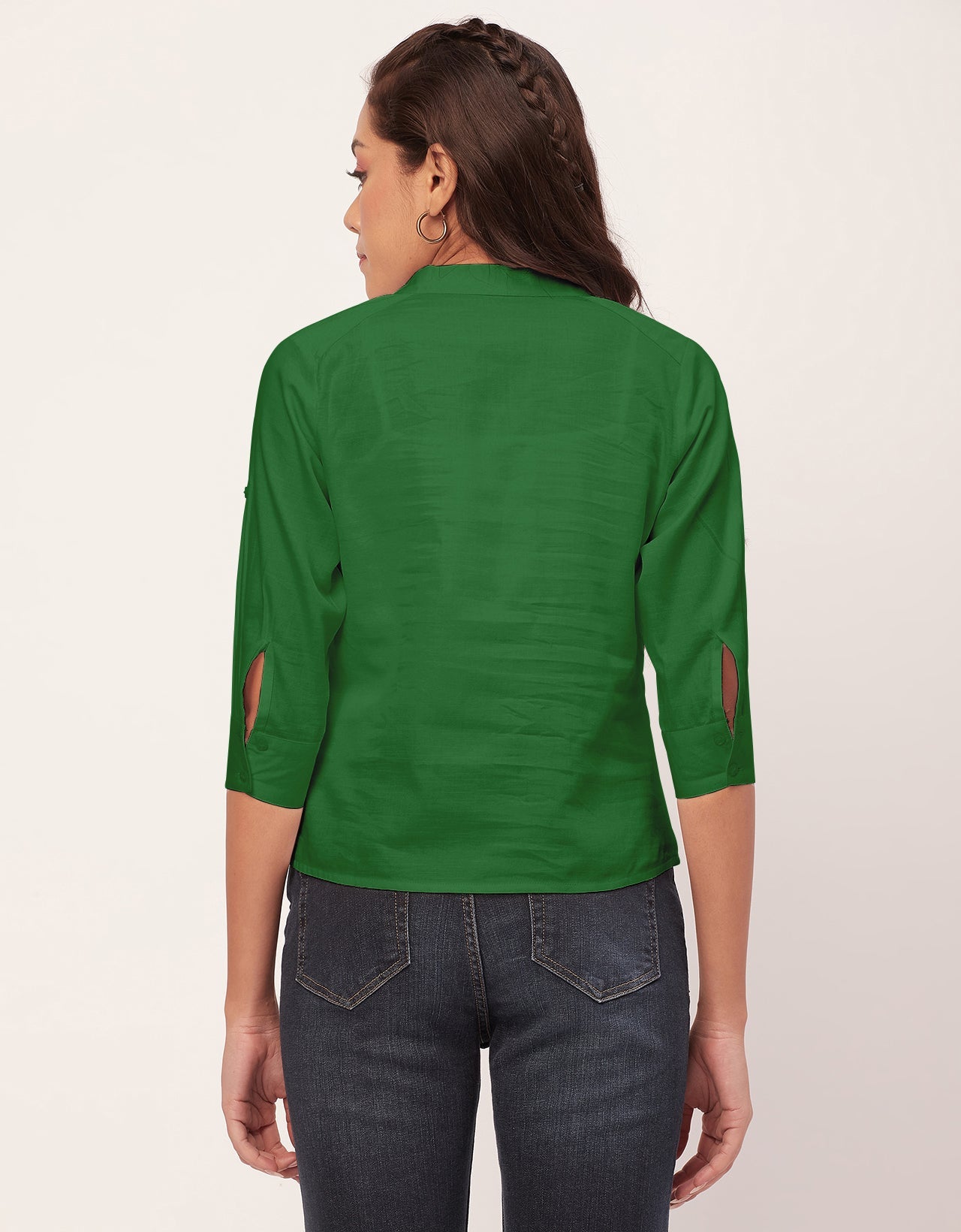 3/4 Sleeve Formal Tops