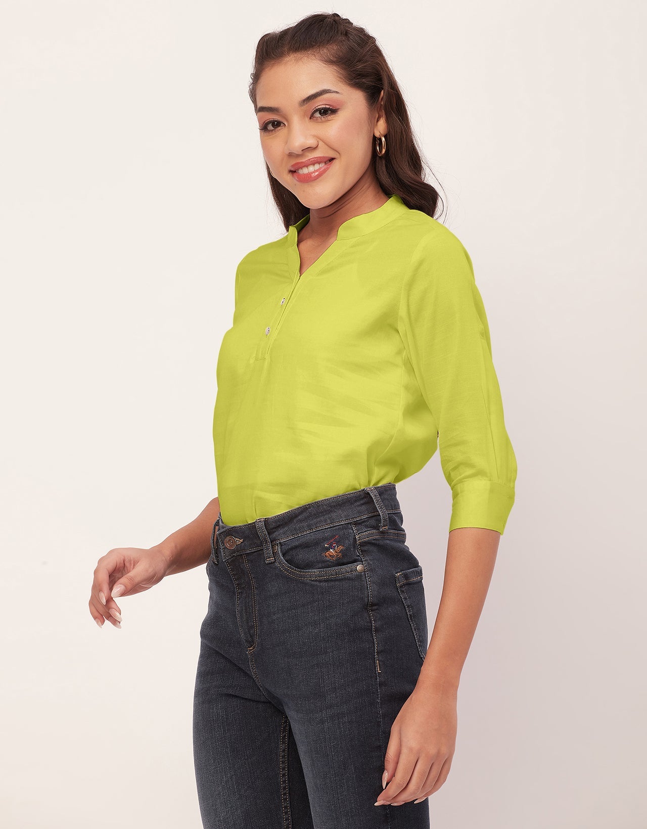 3/4 Sleeve Formal Tops