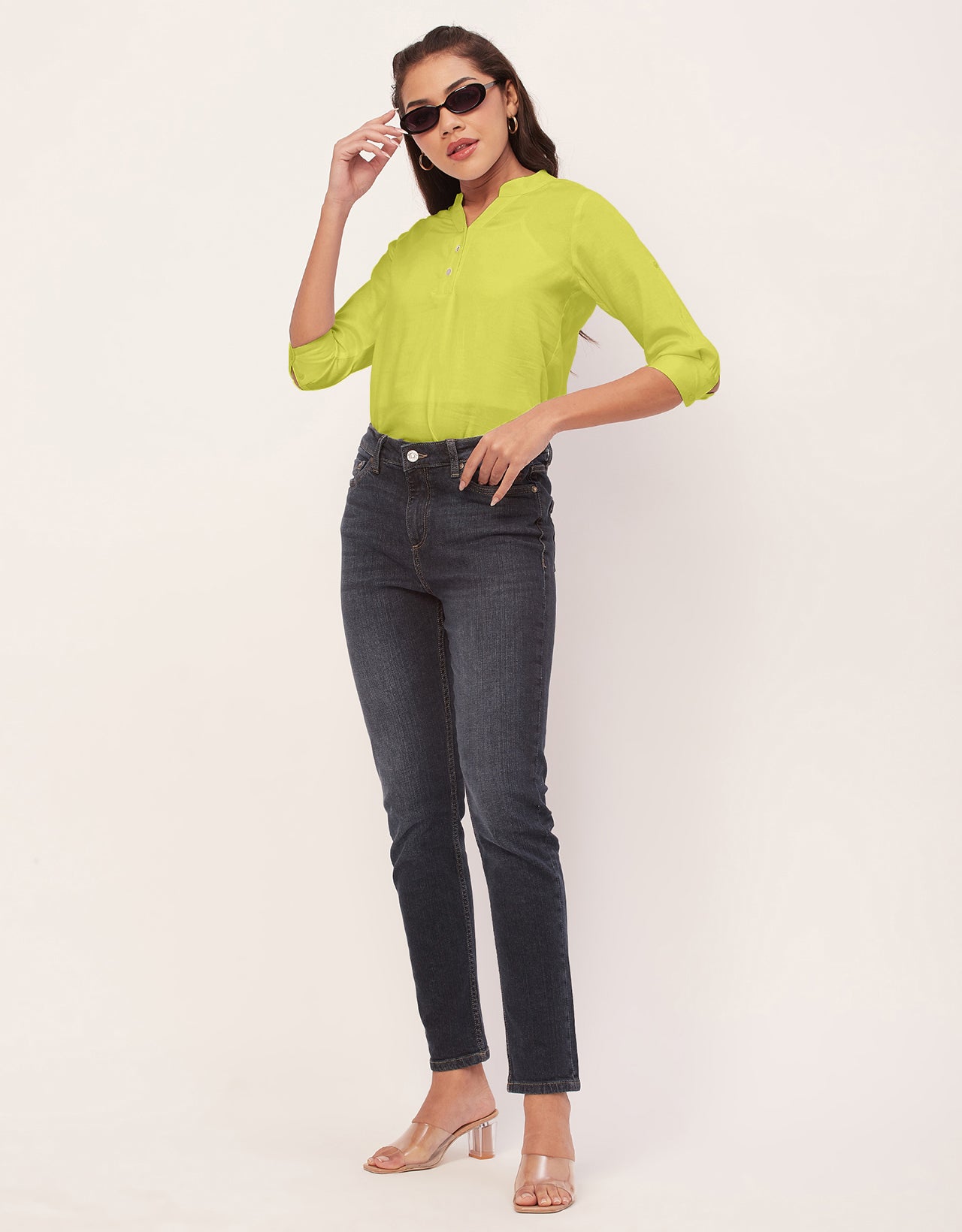 3/4 Sleeve Formal Tops