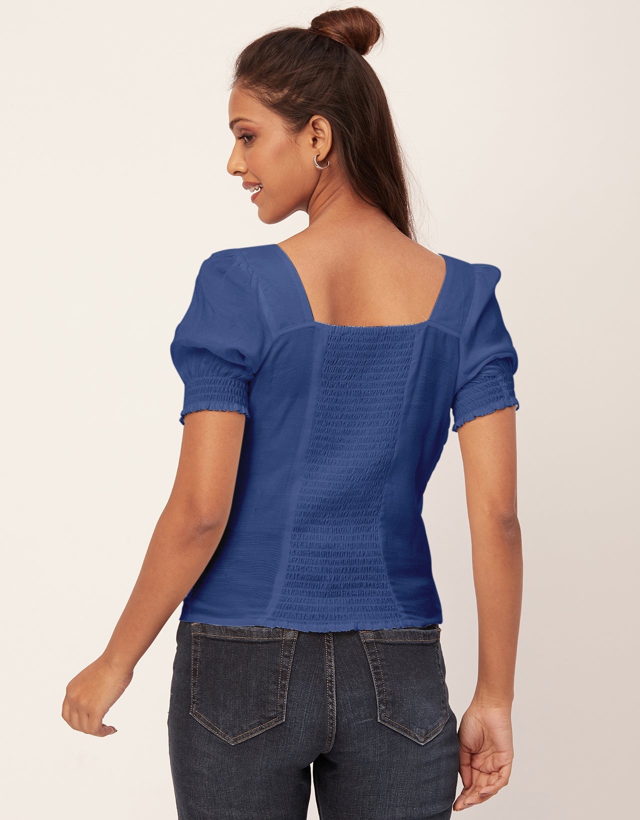 Smart Chic Square Neck