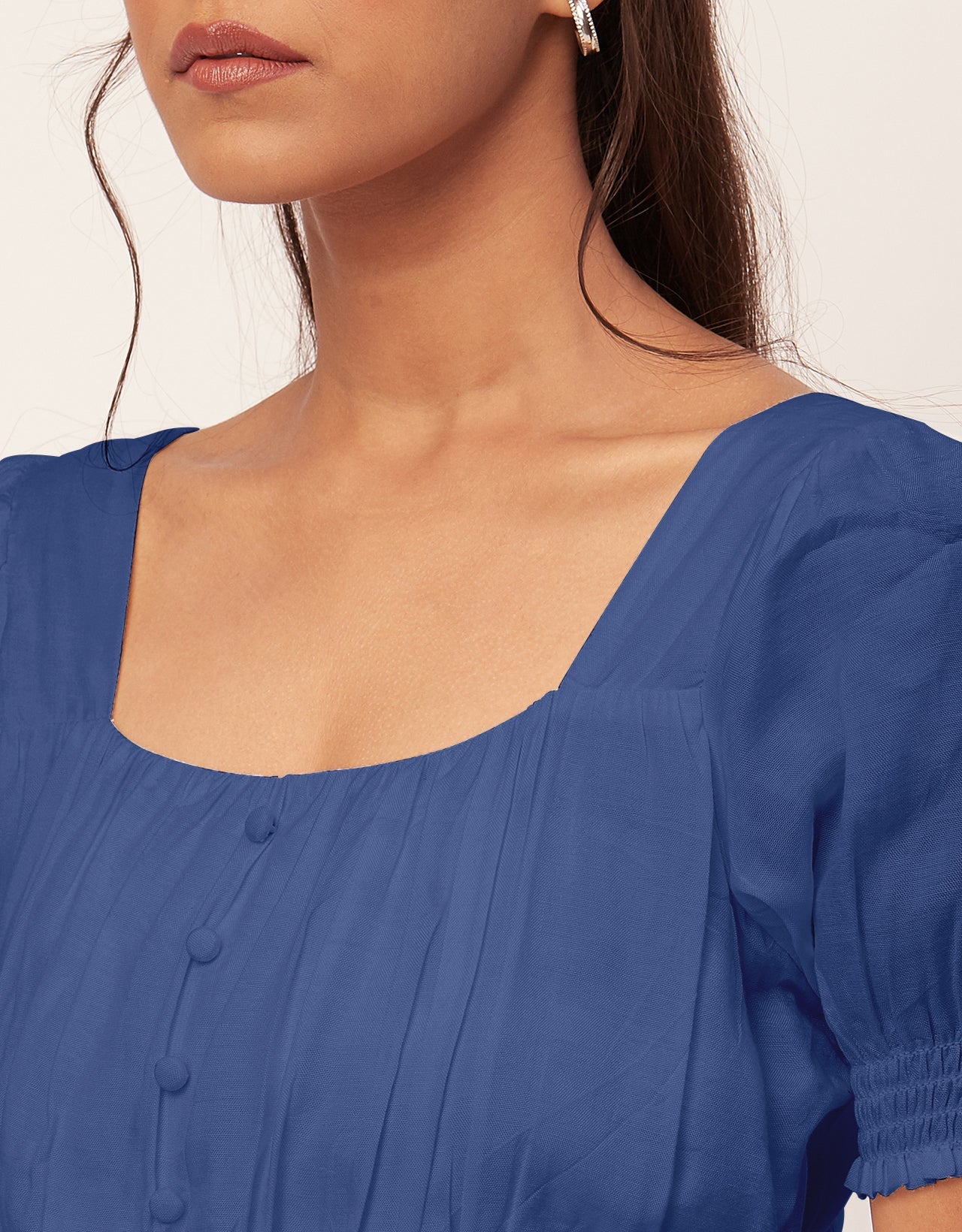 Smart Chic Square Neck