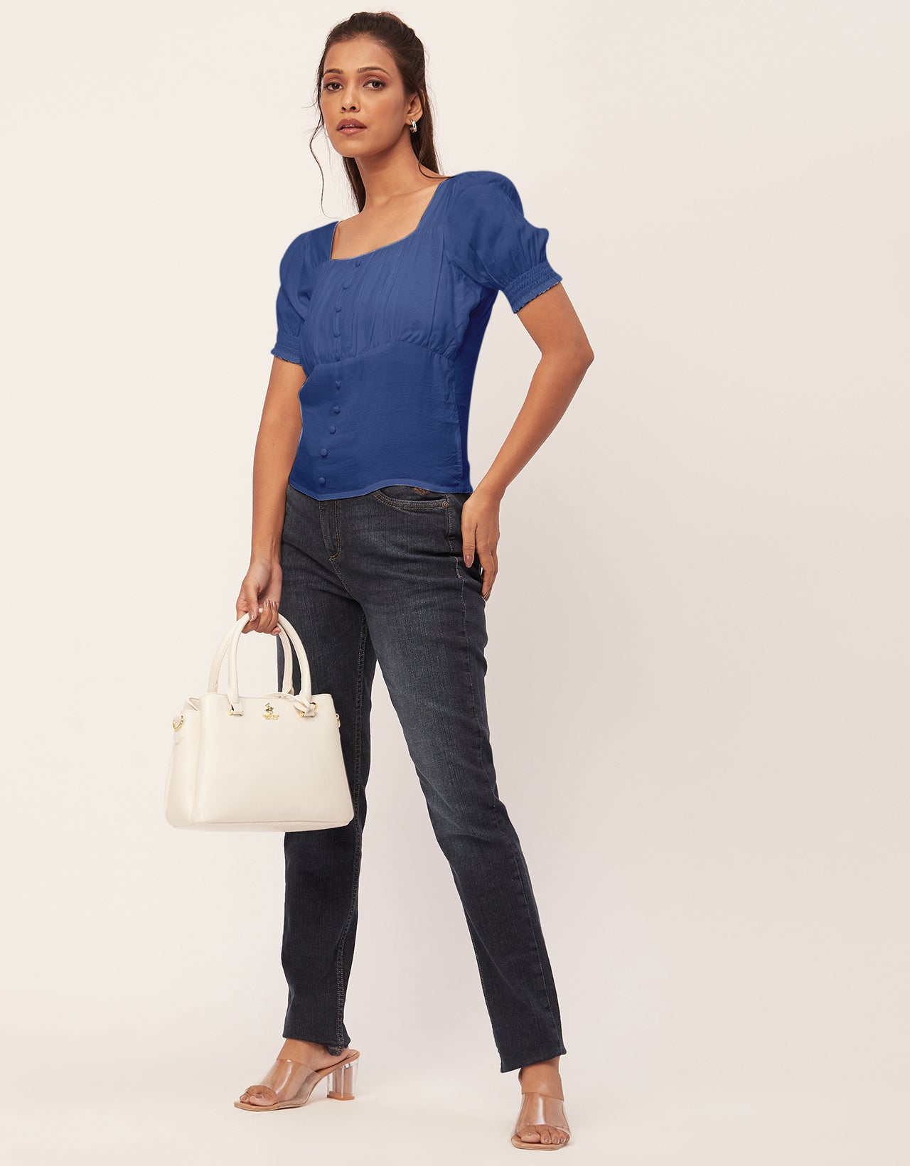 Smart Chic Square Neck