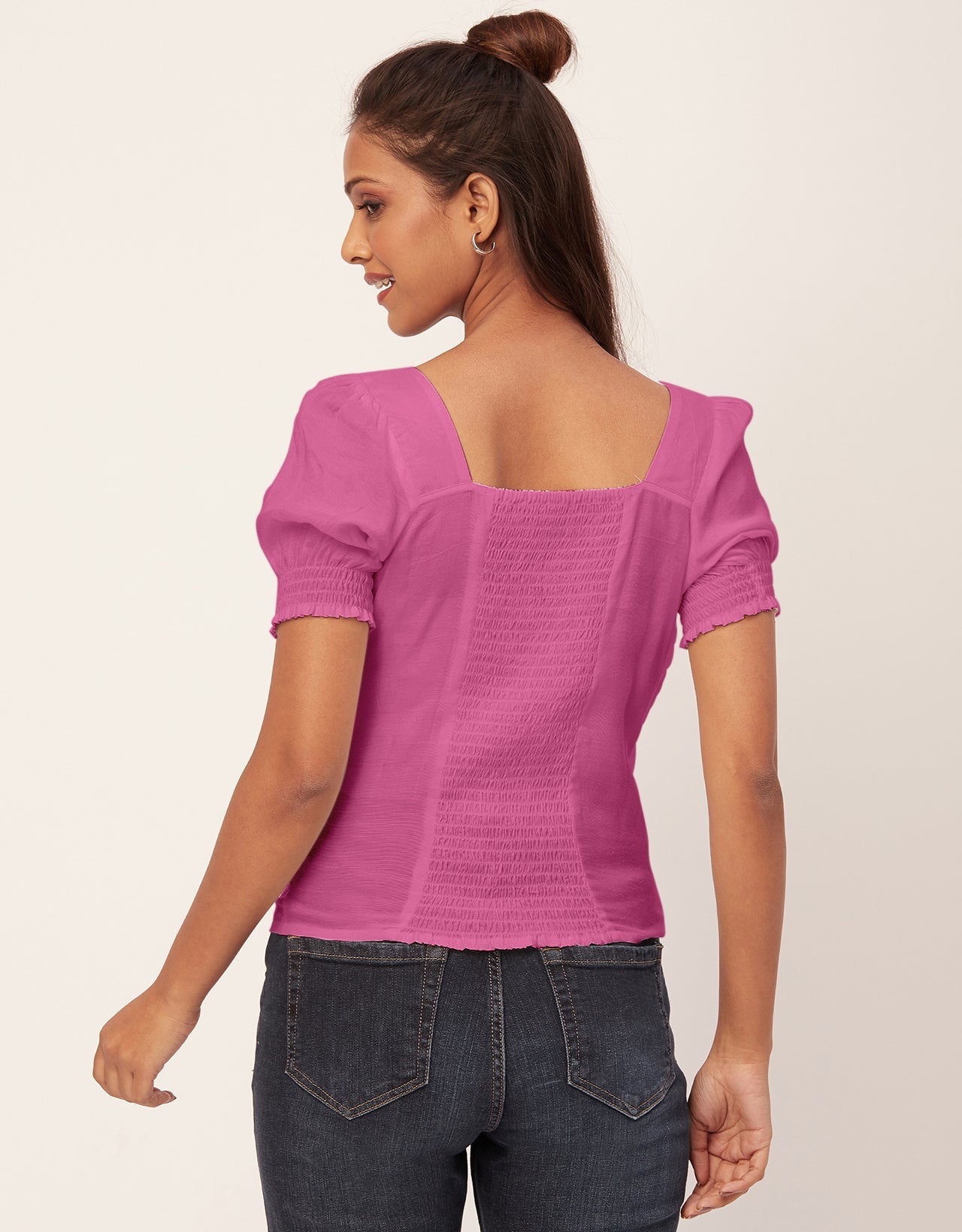 Smart Chic Square Neck