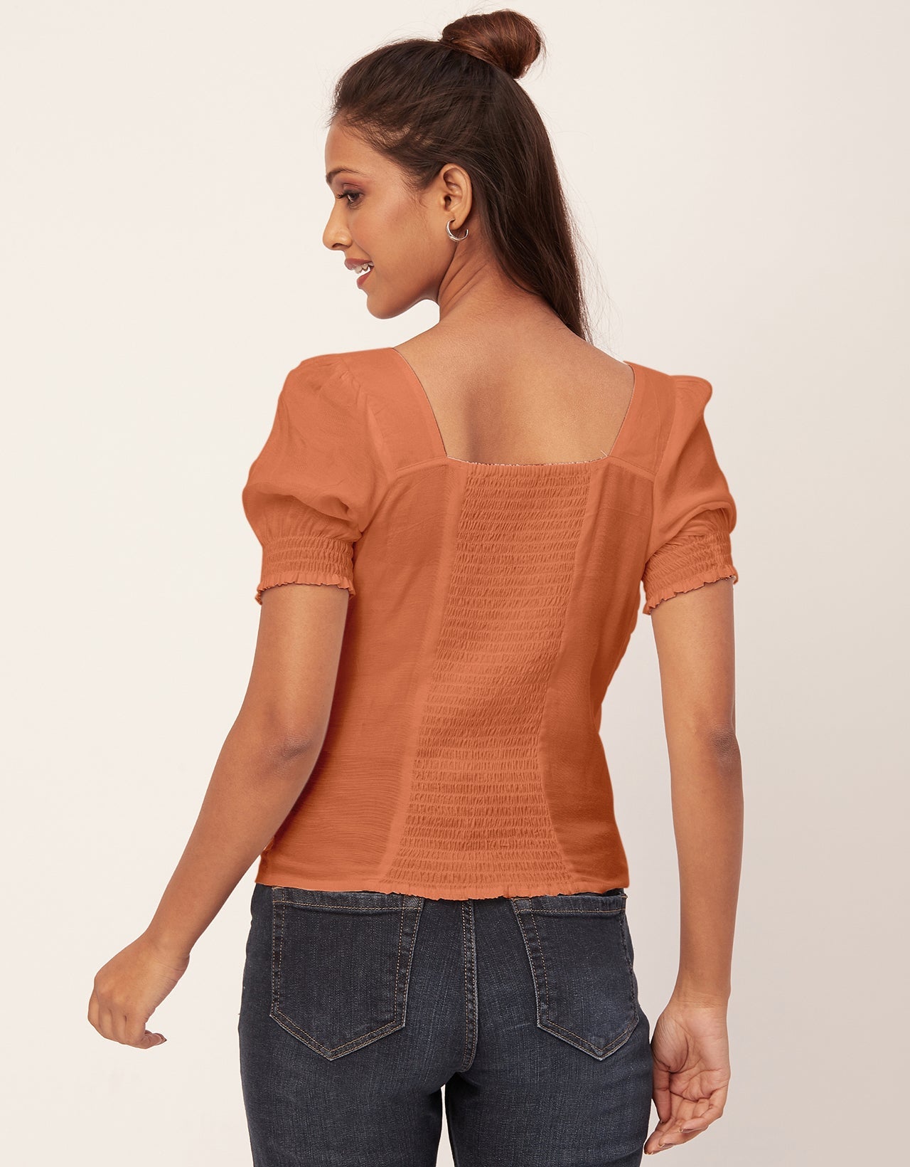 Smart Chic Square Neck