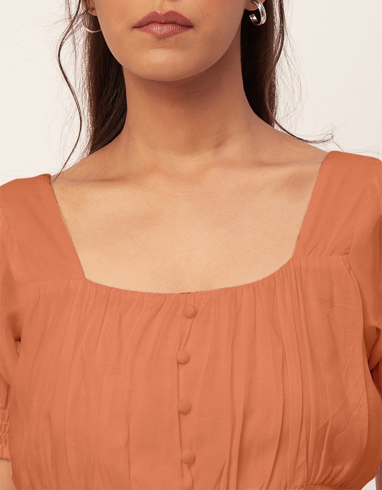 Smart Chic Square Neck