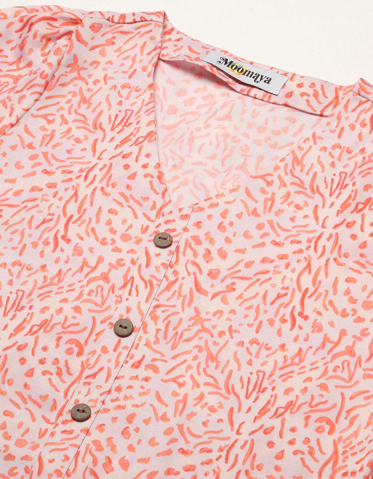 Printed Short Sleeve Top