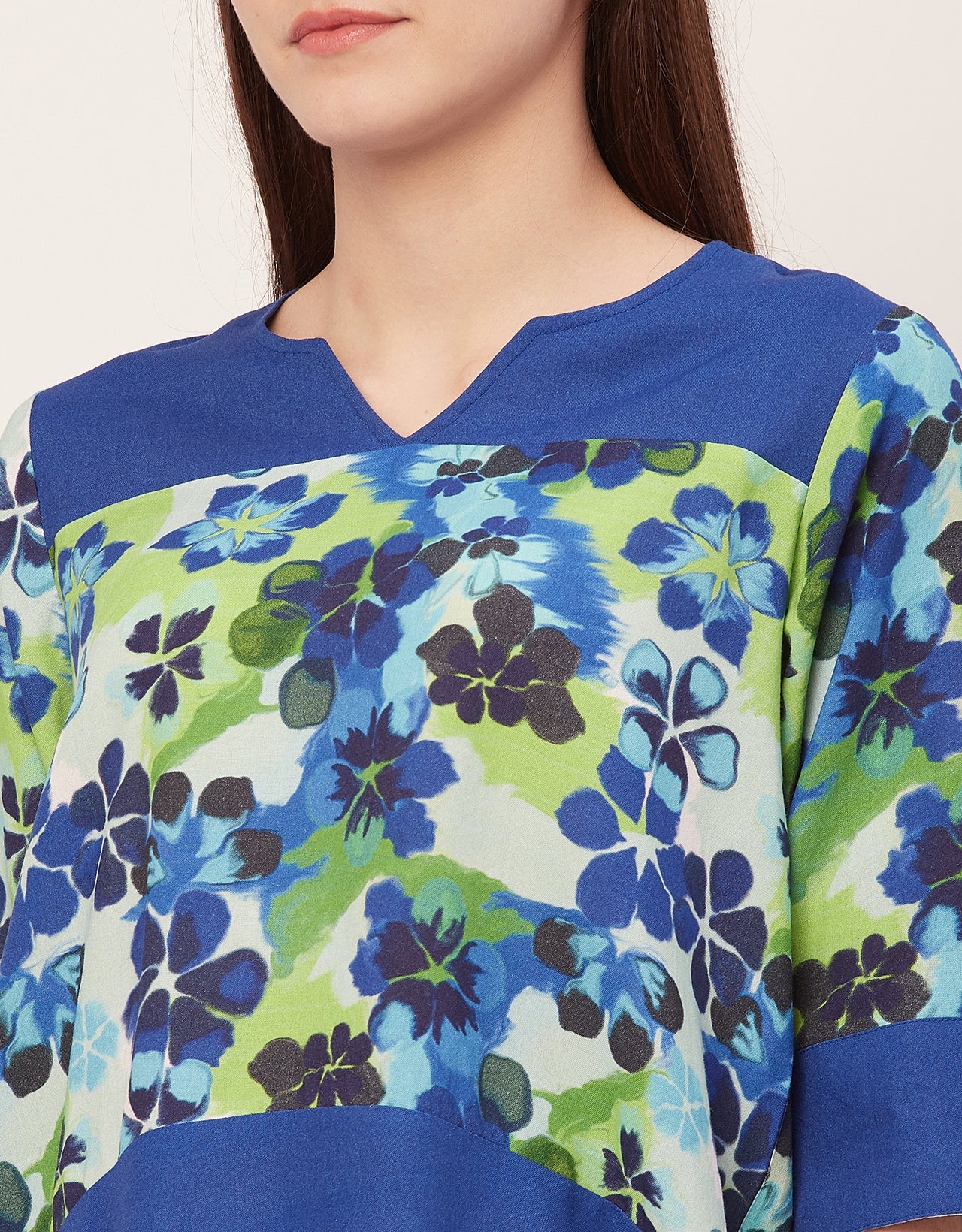 Quarter Sleeve High Low