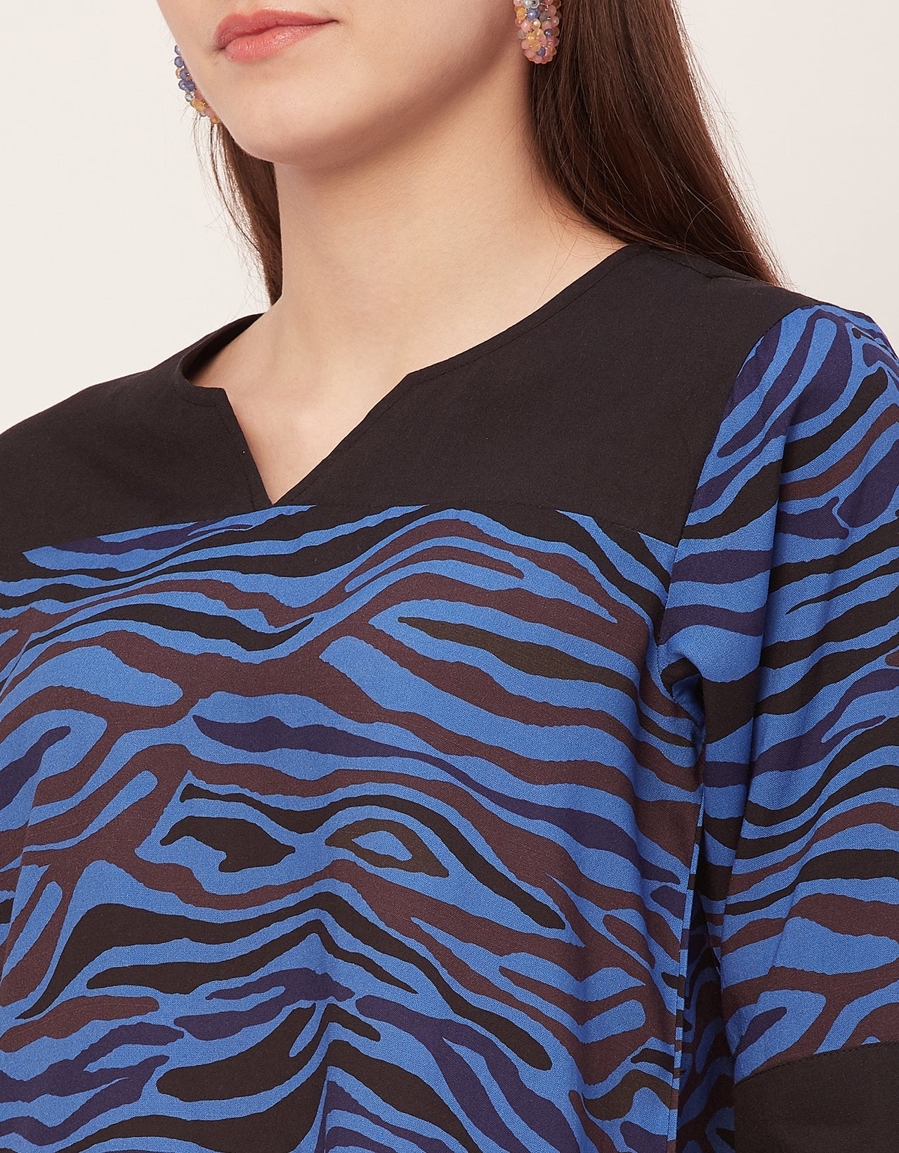 Quarter Sleeve High Low