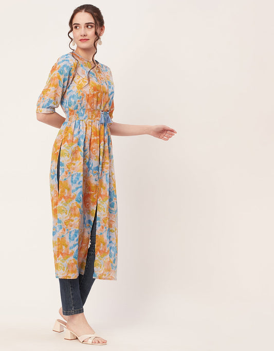 Long Slit Cotton Tunic