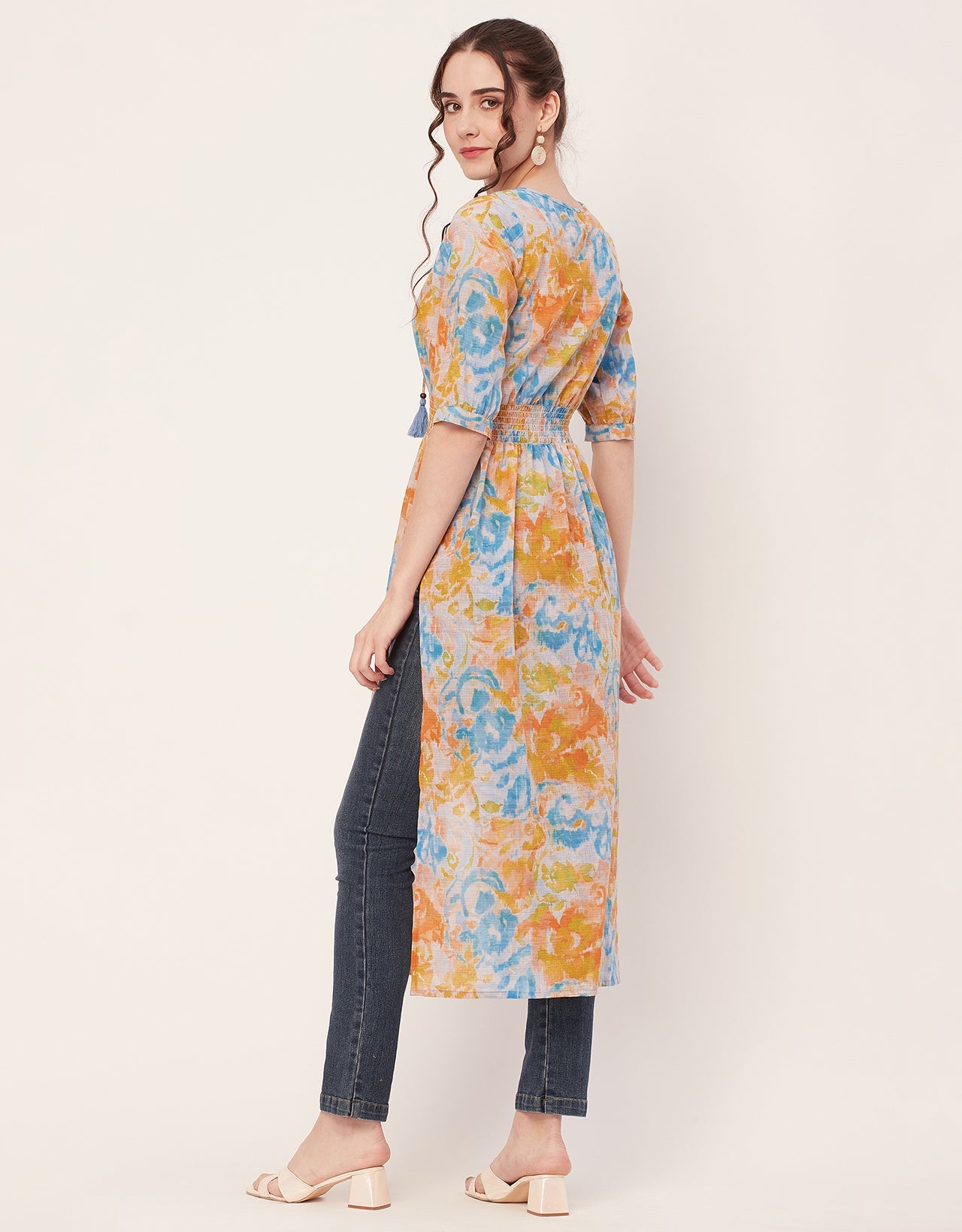 Long Slit Cotton Tunic