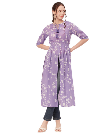 Long Slit Cotton Tunic