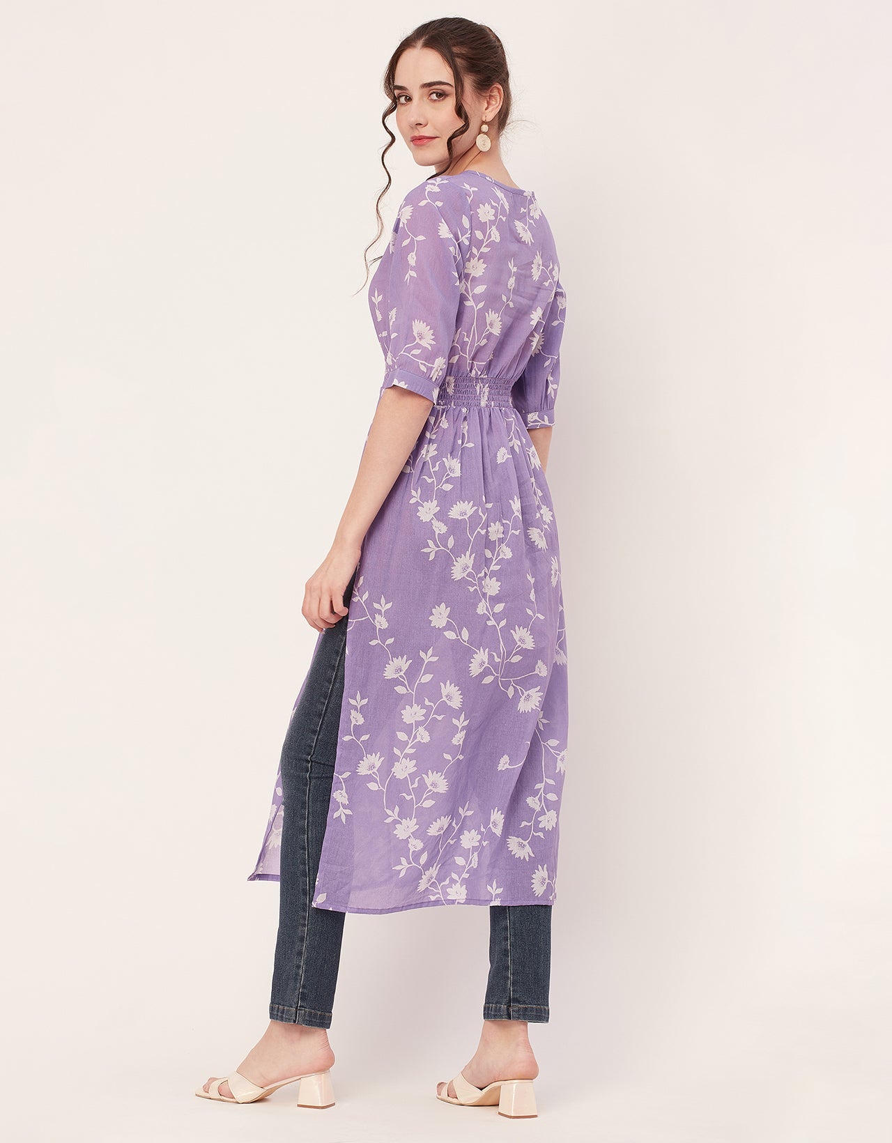 Long Slit Cotton Tunic