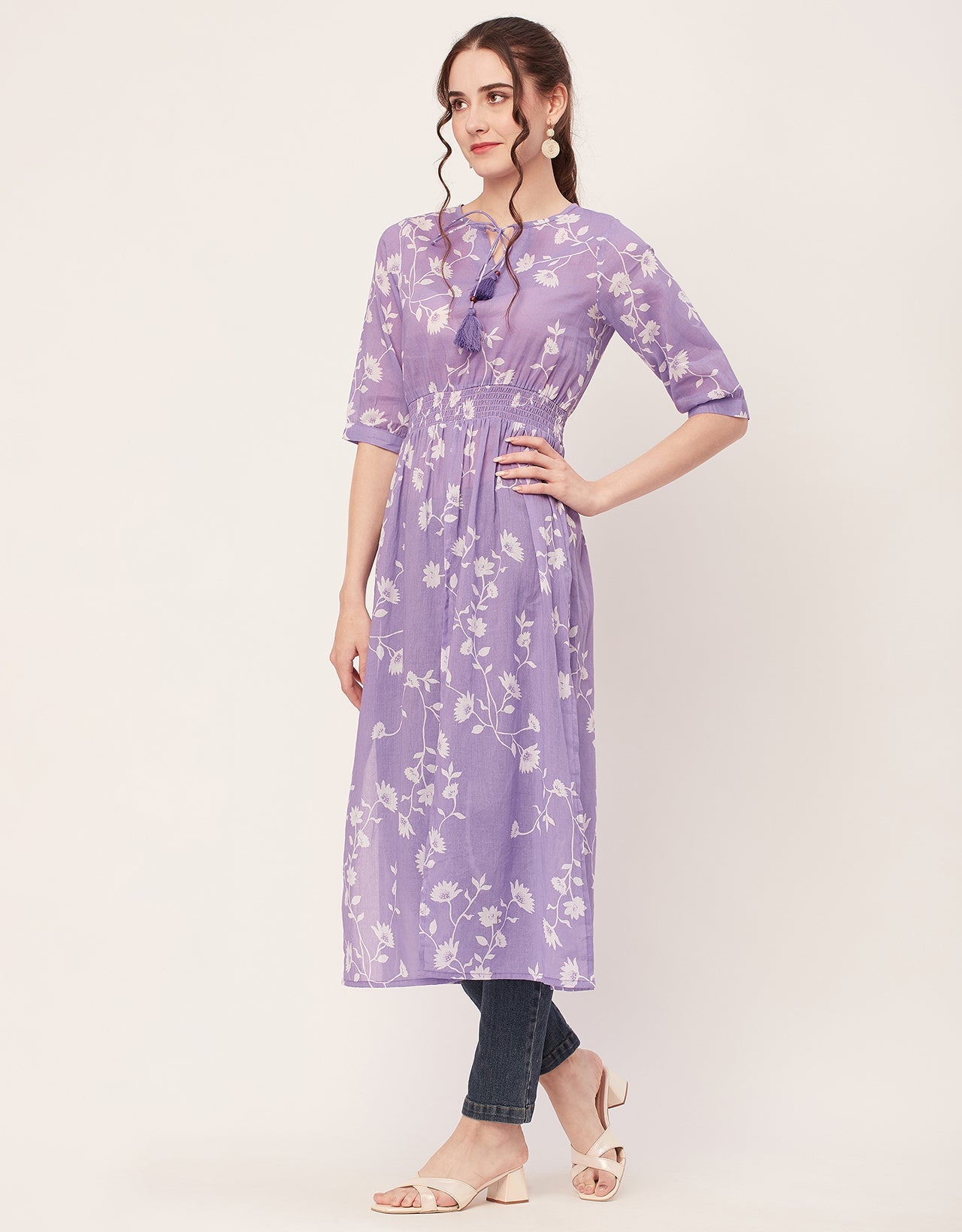 Long Slit Cotton Tunic