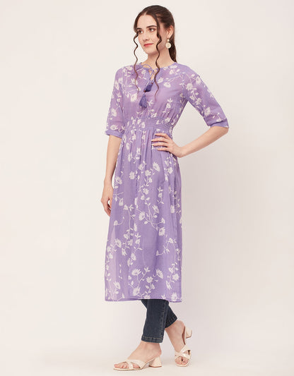Long Slit Cotton Tunic