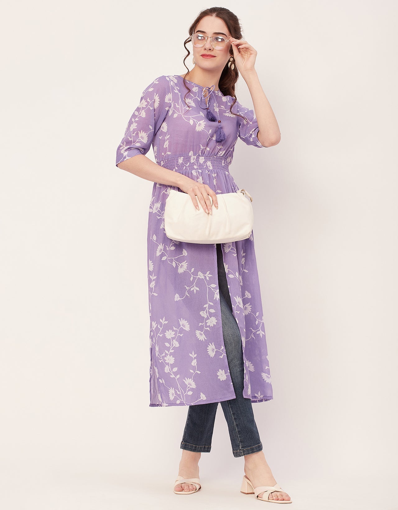 Long Slit Cotton Tunic