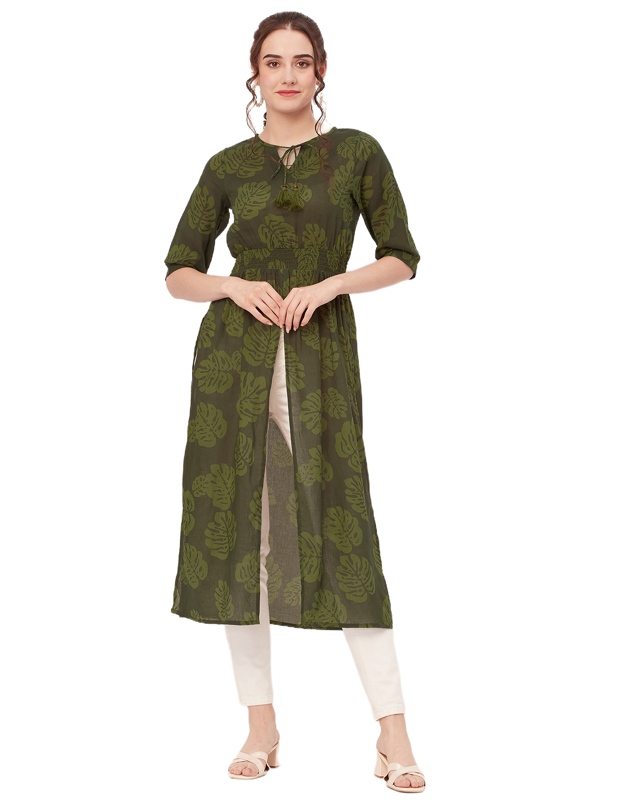 Long Slit Cotton Tunic