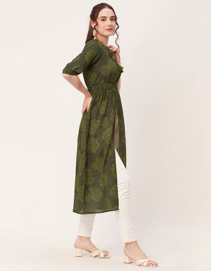 Long Slit Cotton Tunic