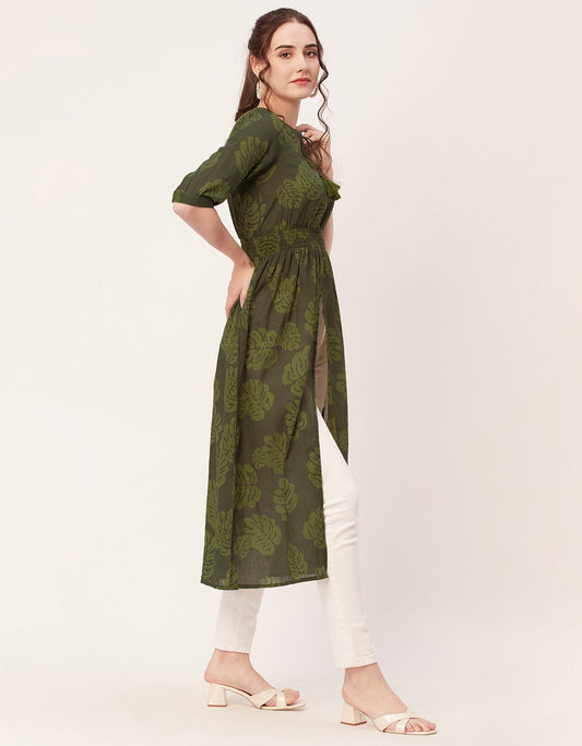 Long Slit Cotton Tunic