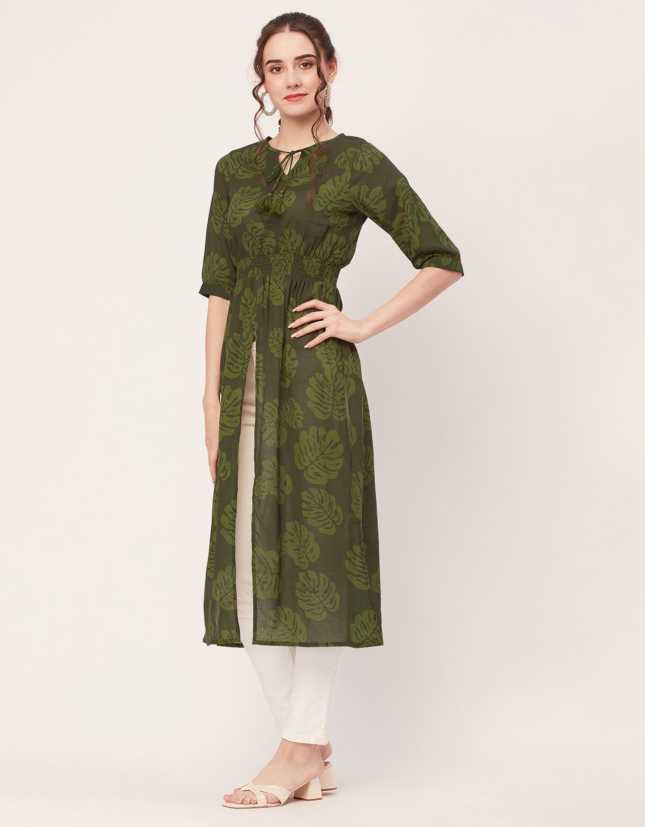 Long Slit Cotton Tunic