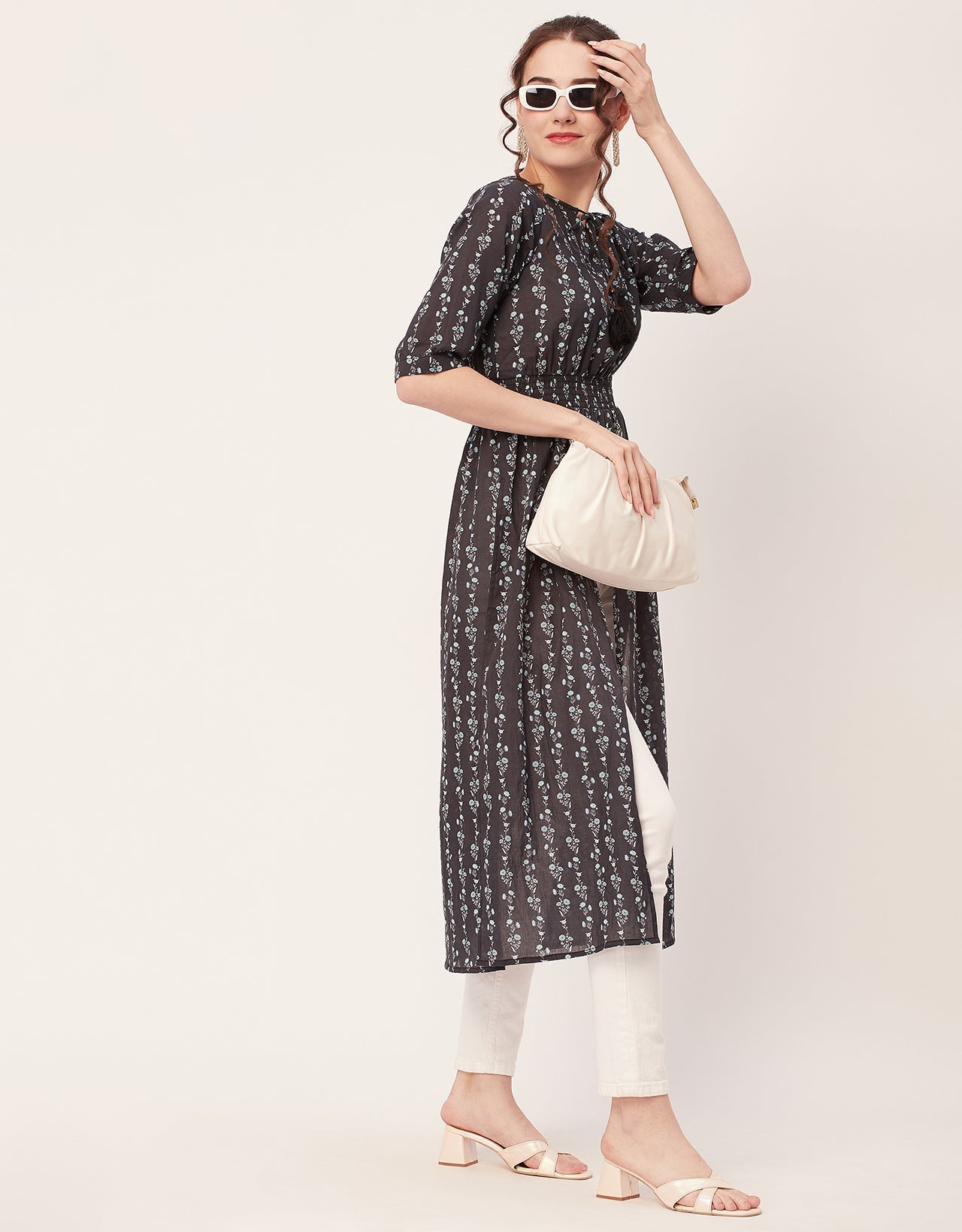Long Slit Cotton Tunic