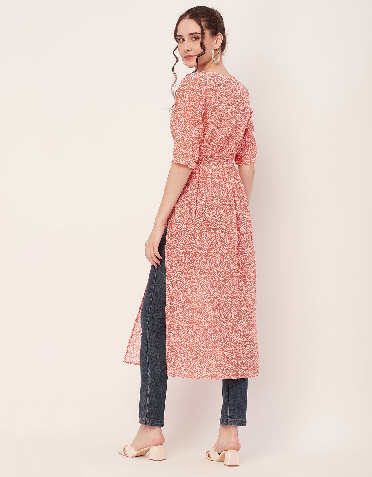 Long Slit Cotton Tunic