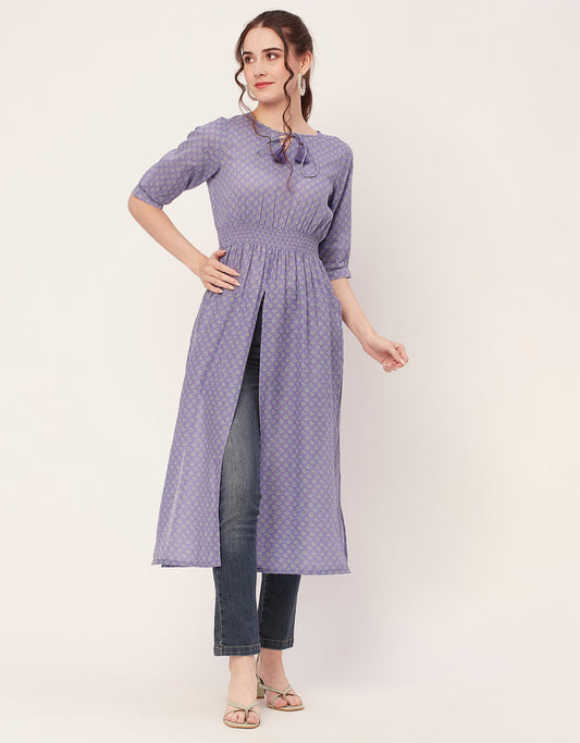 Long Slit Cotton Tunic