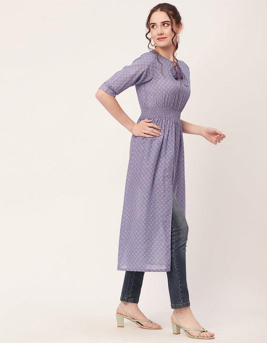 Long Slit Cotton Tunic