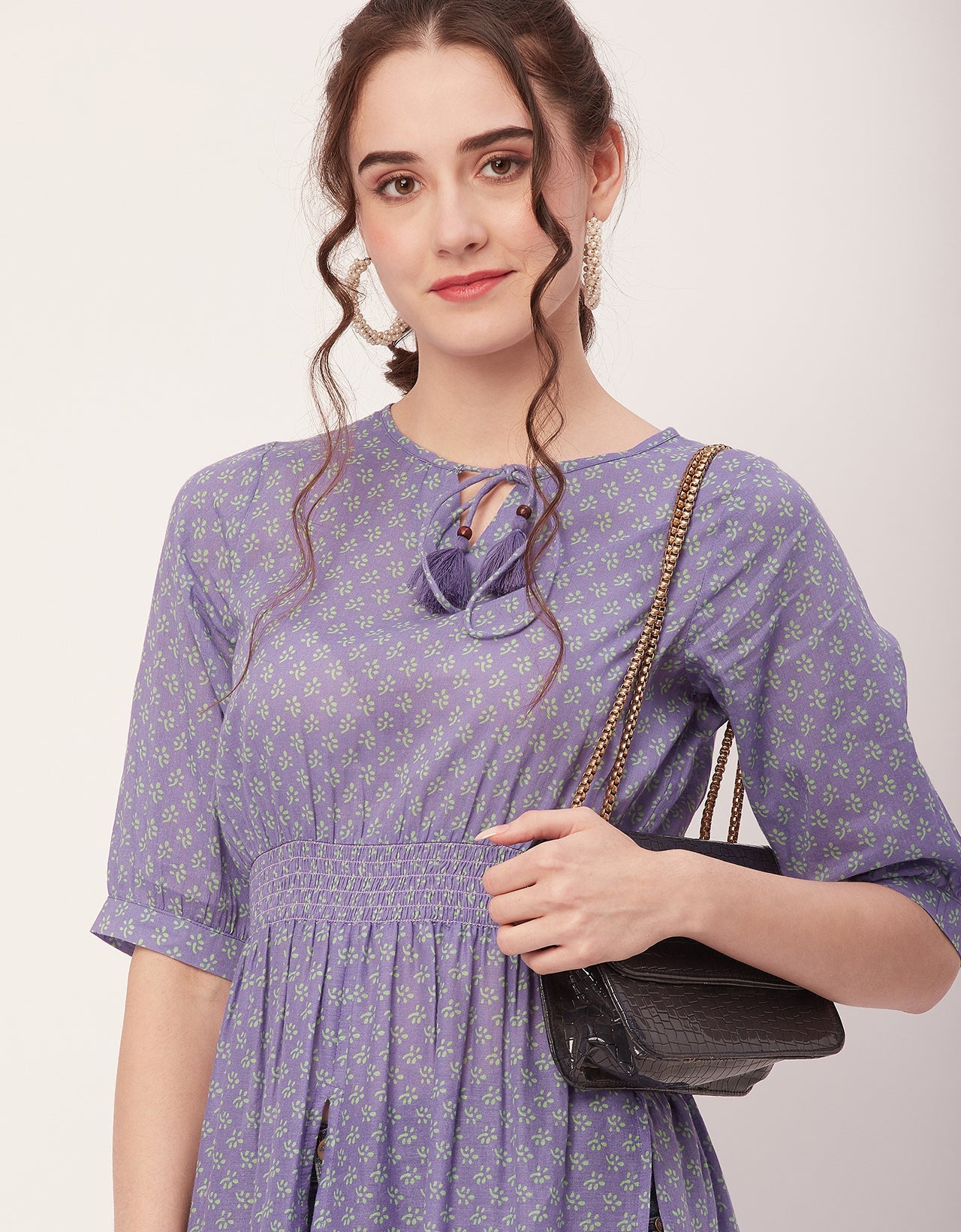 Long Slit Cotton Tunic