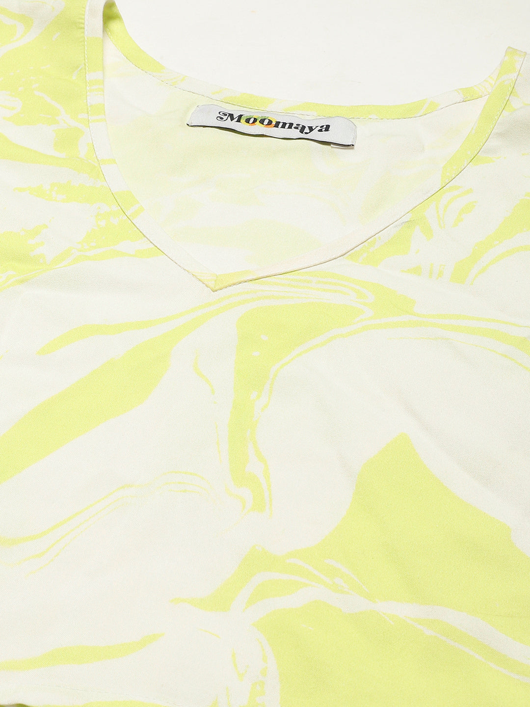 Viscose Rayon V-Neck Top