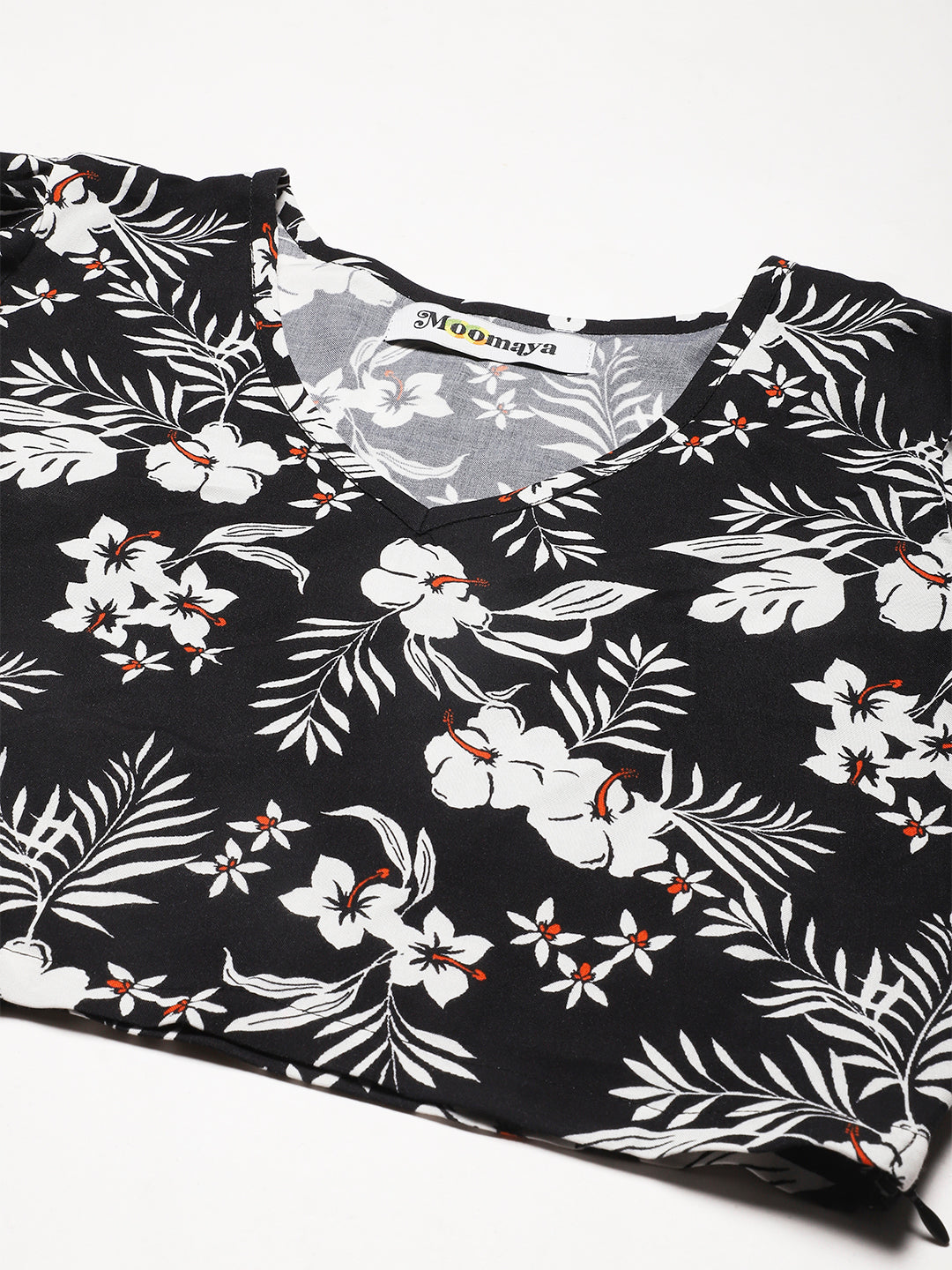 Viscose Rayon V-Neck Top