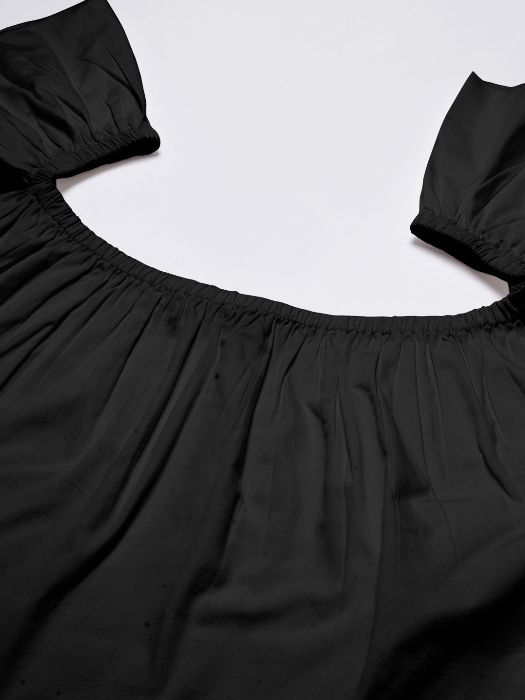 Cotton Off-Shoulder Crop