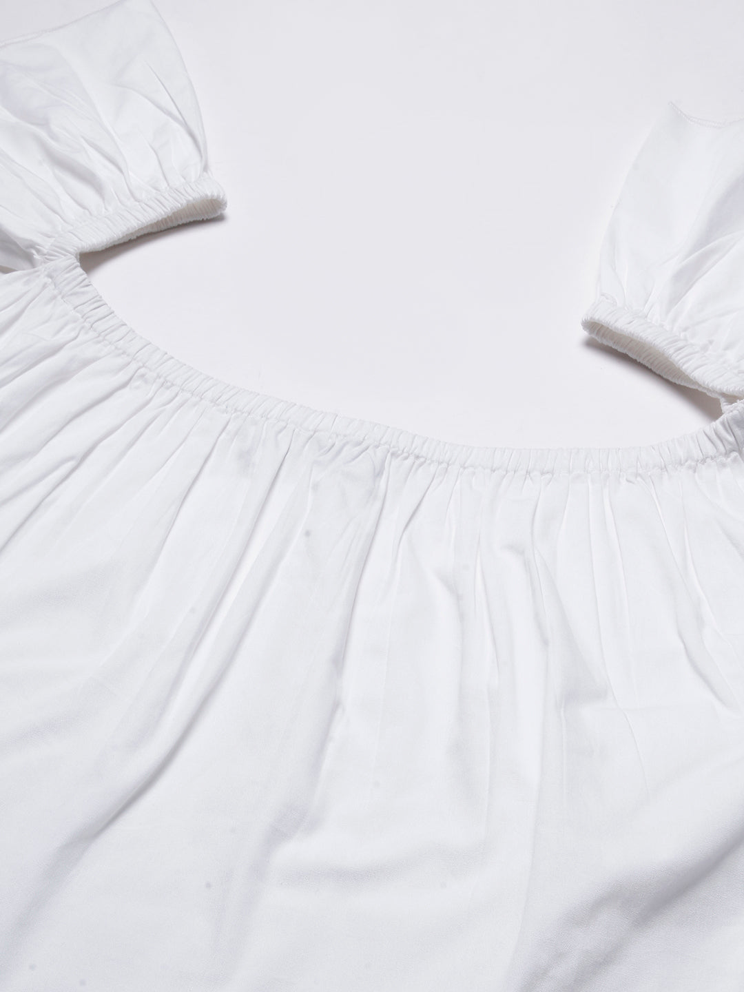 Cotton Off-Shoulder Crop