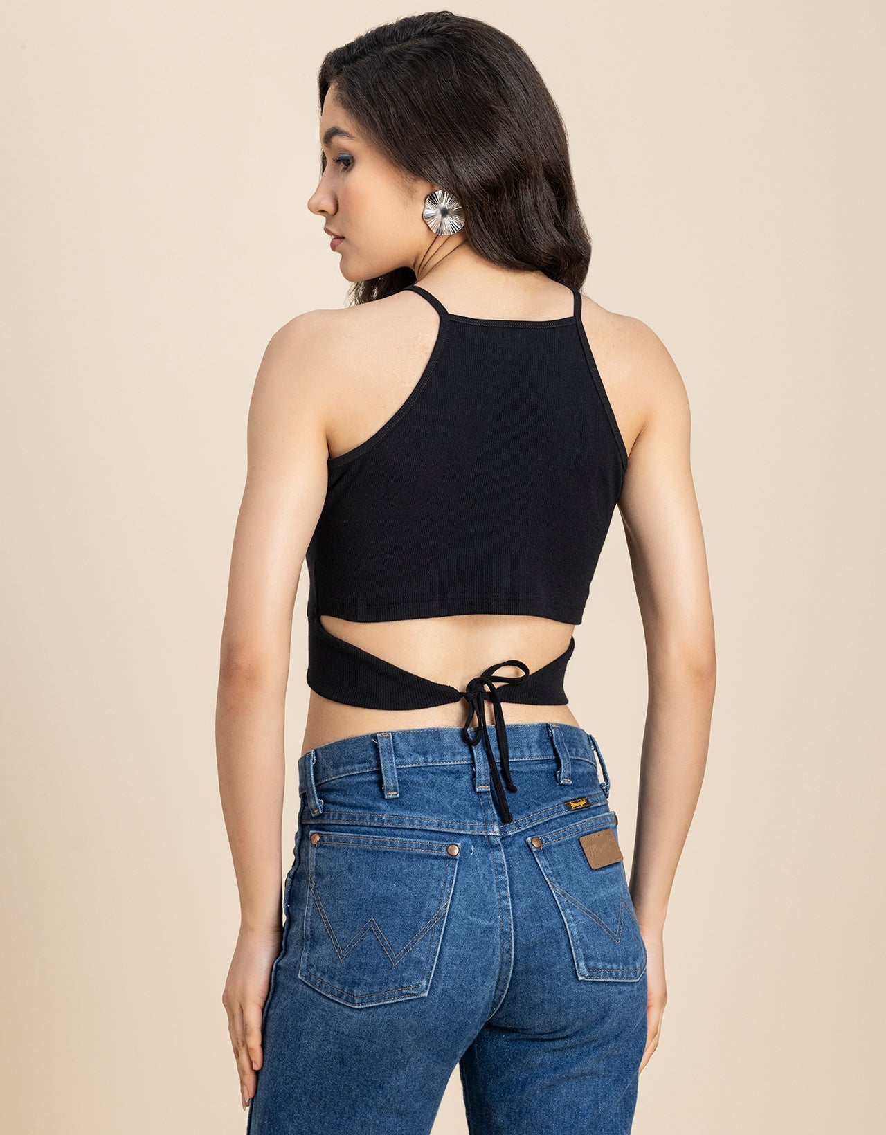 Women Casuals Sporty Crop Sleeveless Top