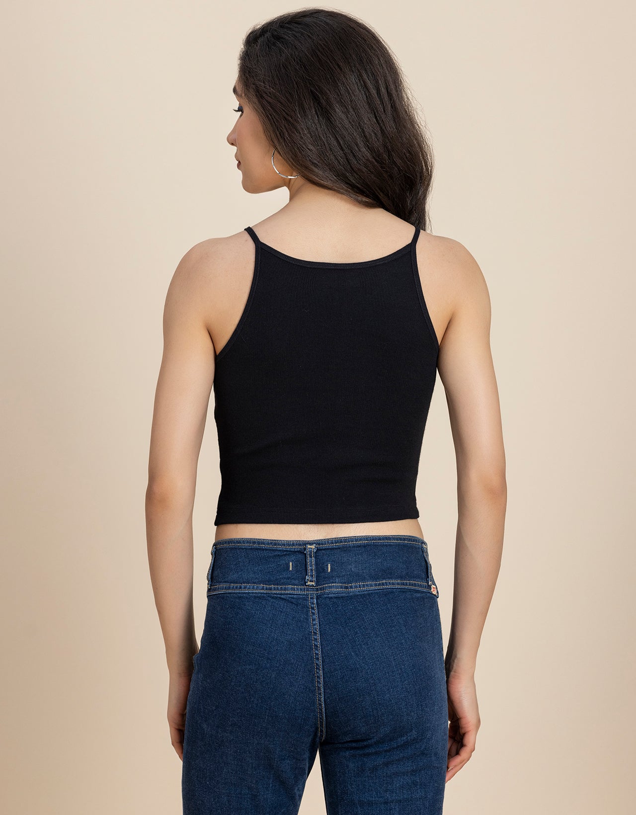 Casuals, Round Neck Crop Women Top