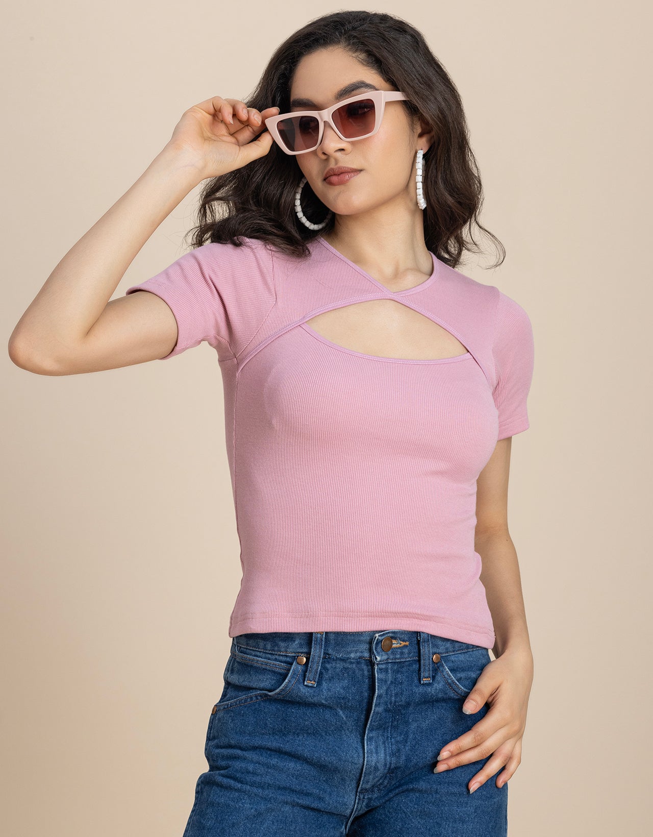 Casuals, Women Knit Ribbed Top