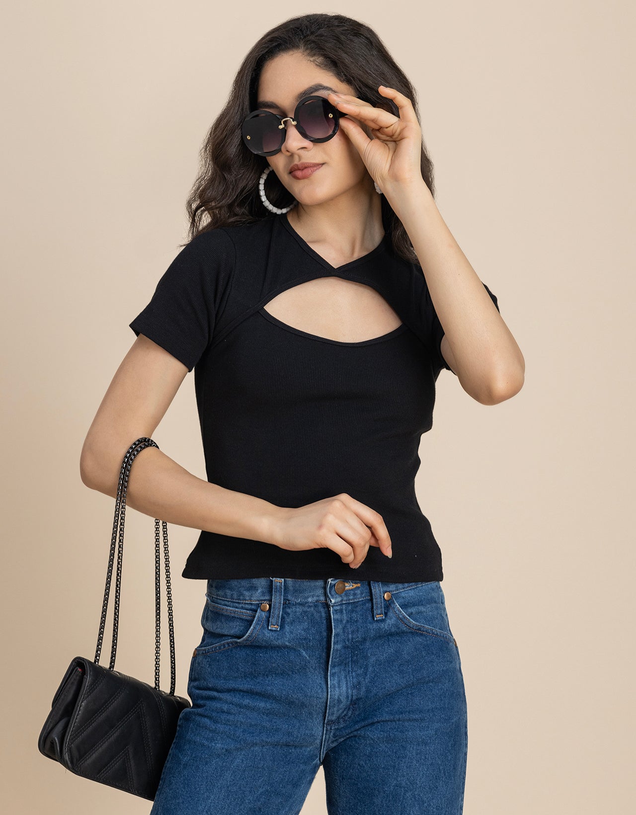 Casuals, Women Knit Ribbed Top