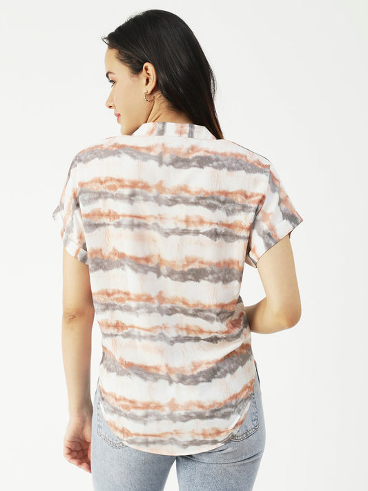 V-Neck Short Sleeve Top