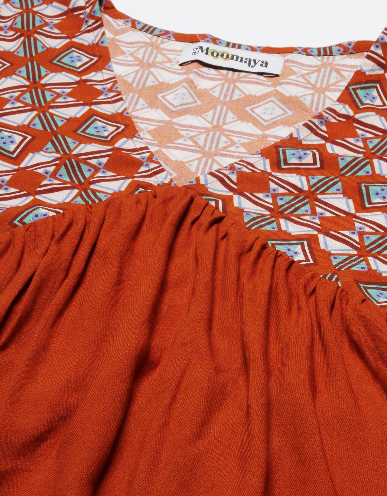 V-Neck Rayon Summer Top