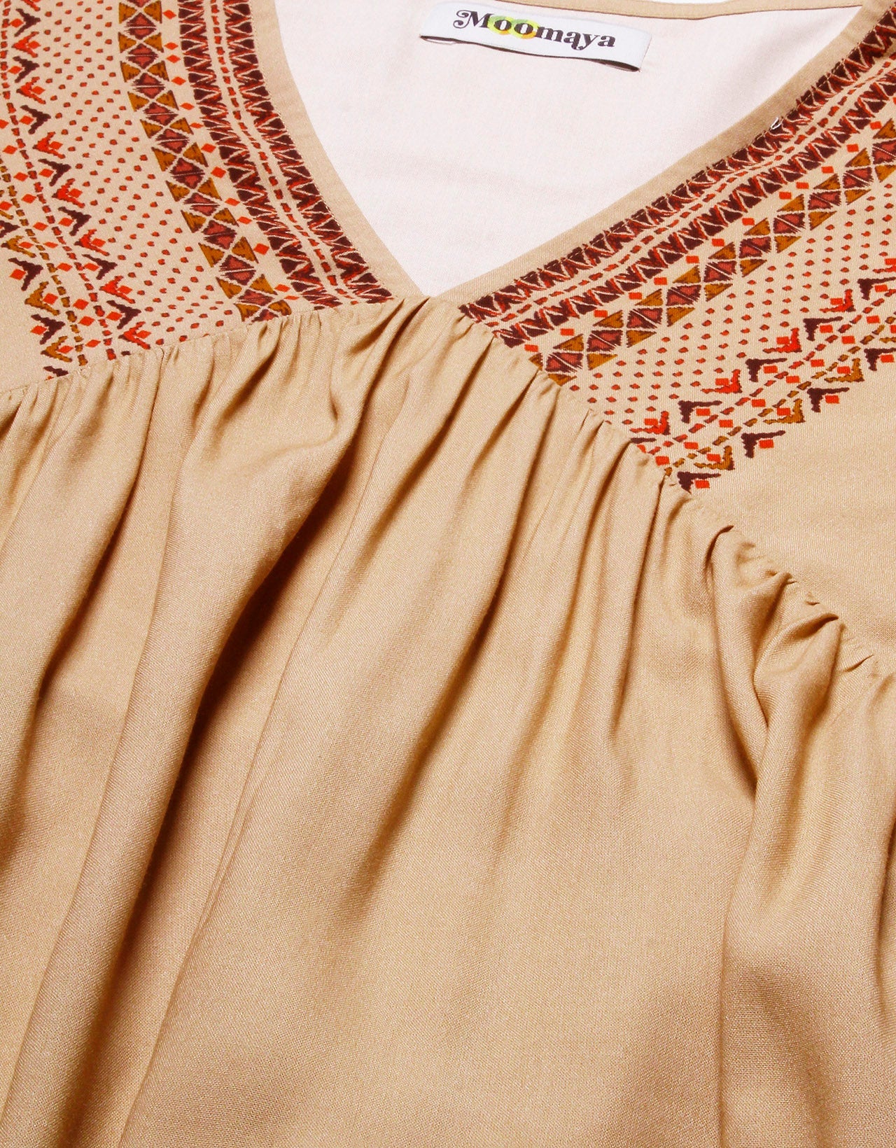 V-Neck Rayon Summer Top