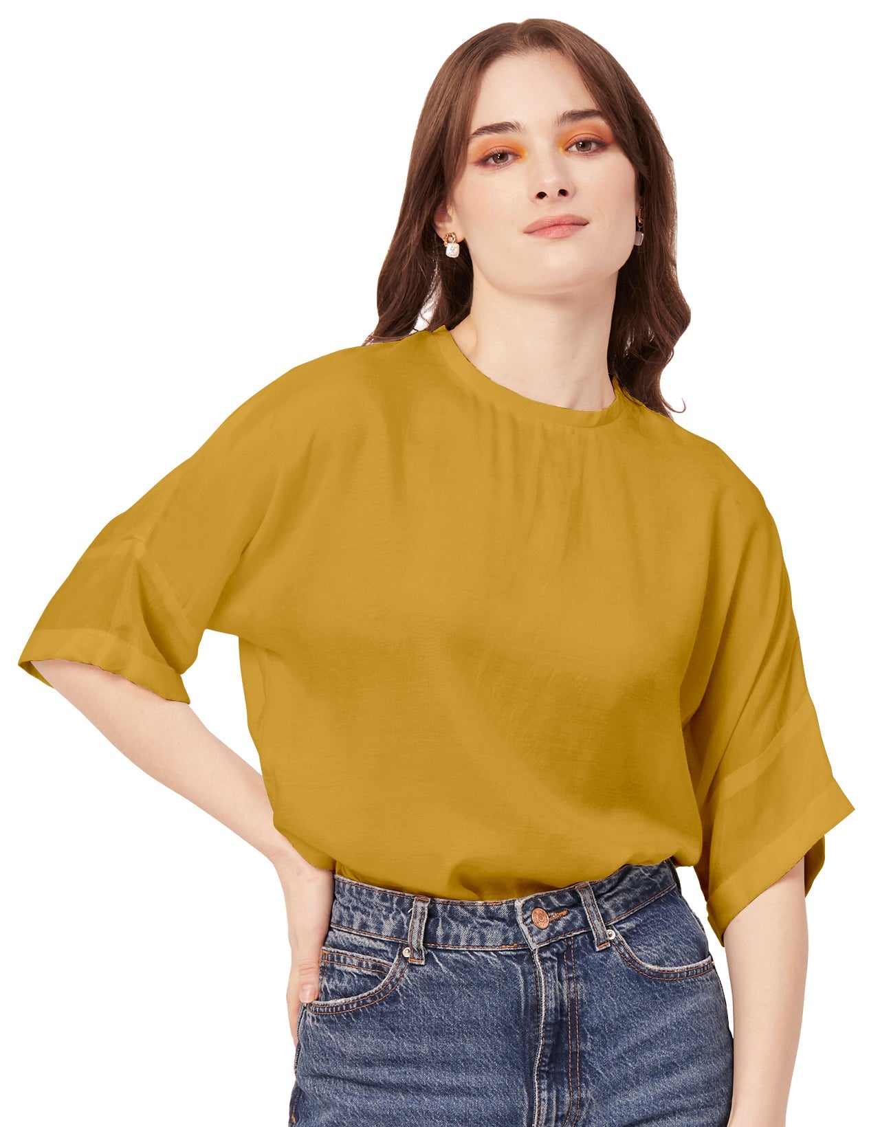 Solid Viscose Pastel Top