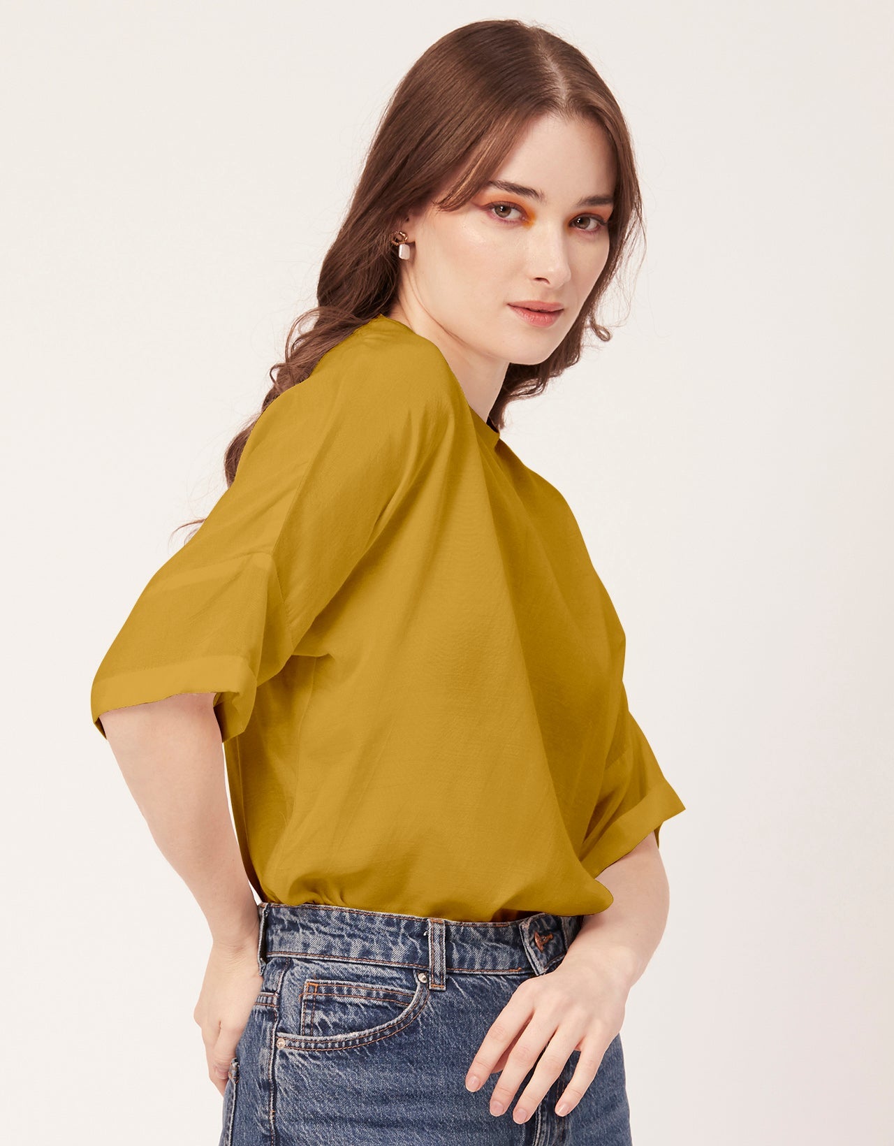 Solid Viscose Pastel Top