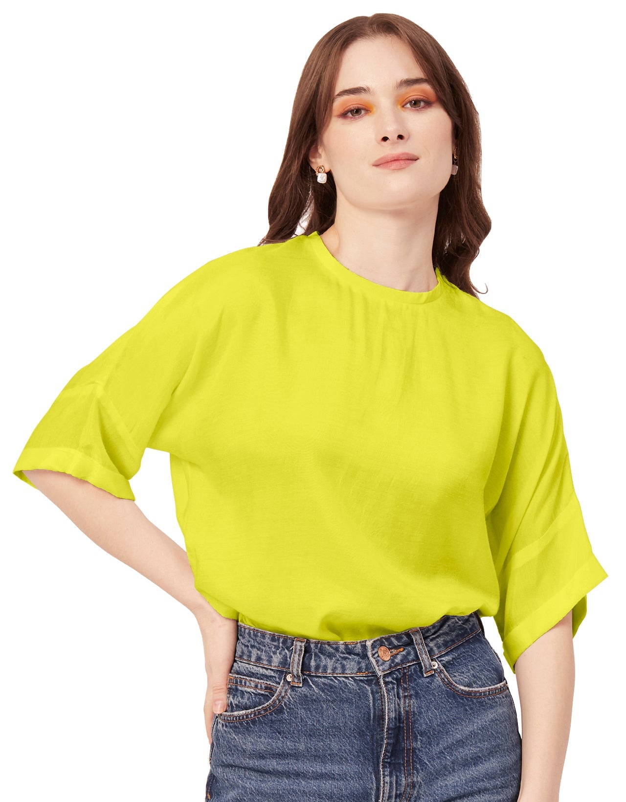 Solid Viscose Pastel Top