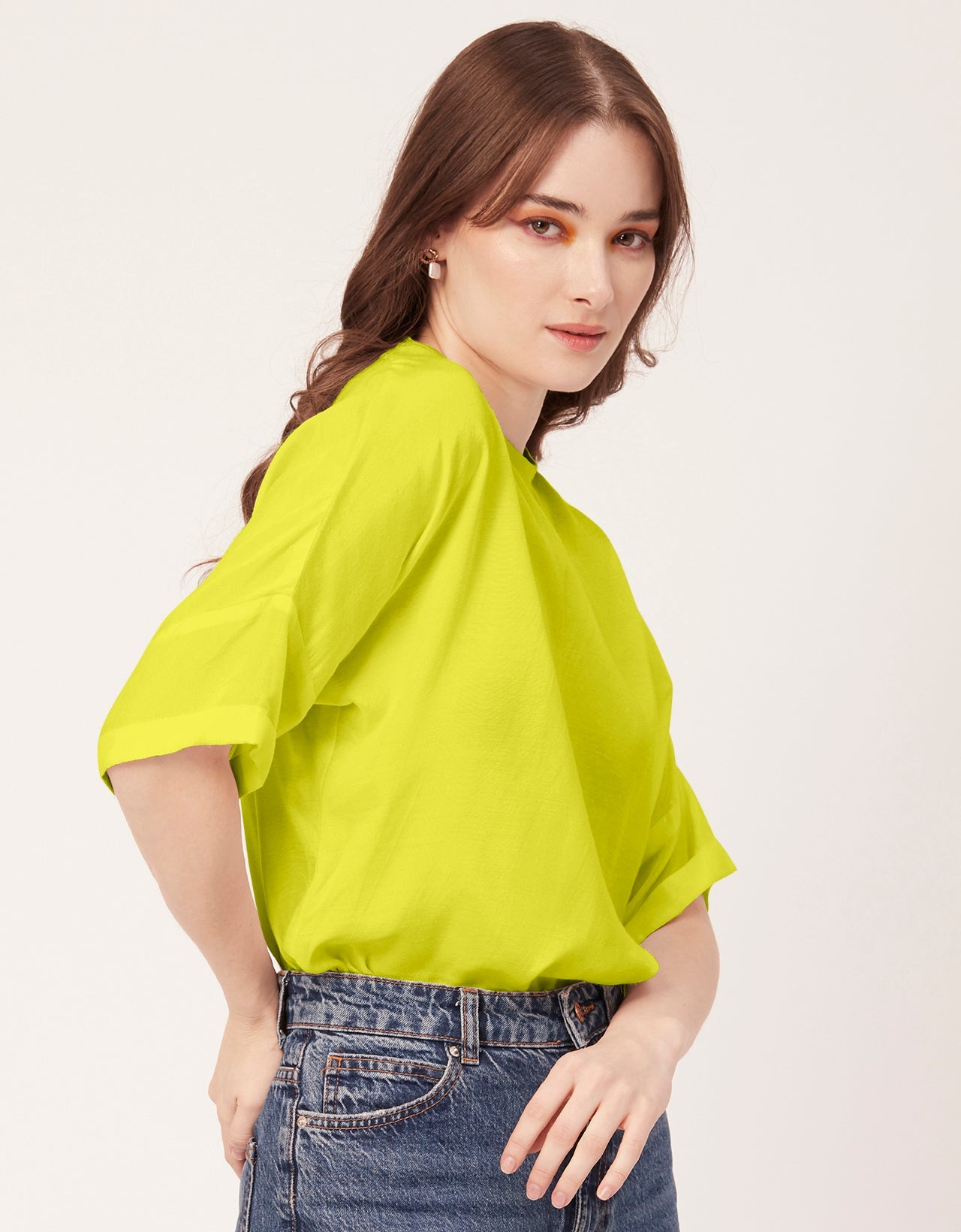 Solid Viscose Pastel Top