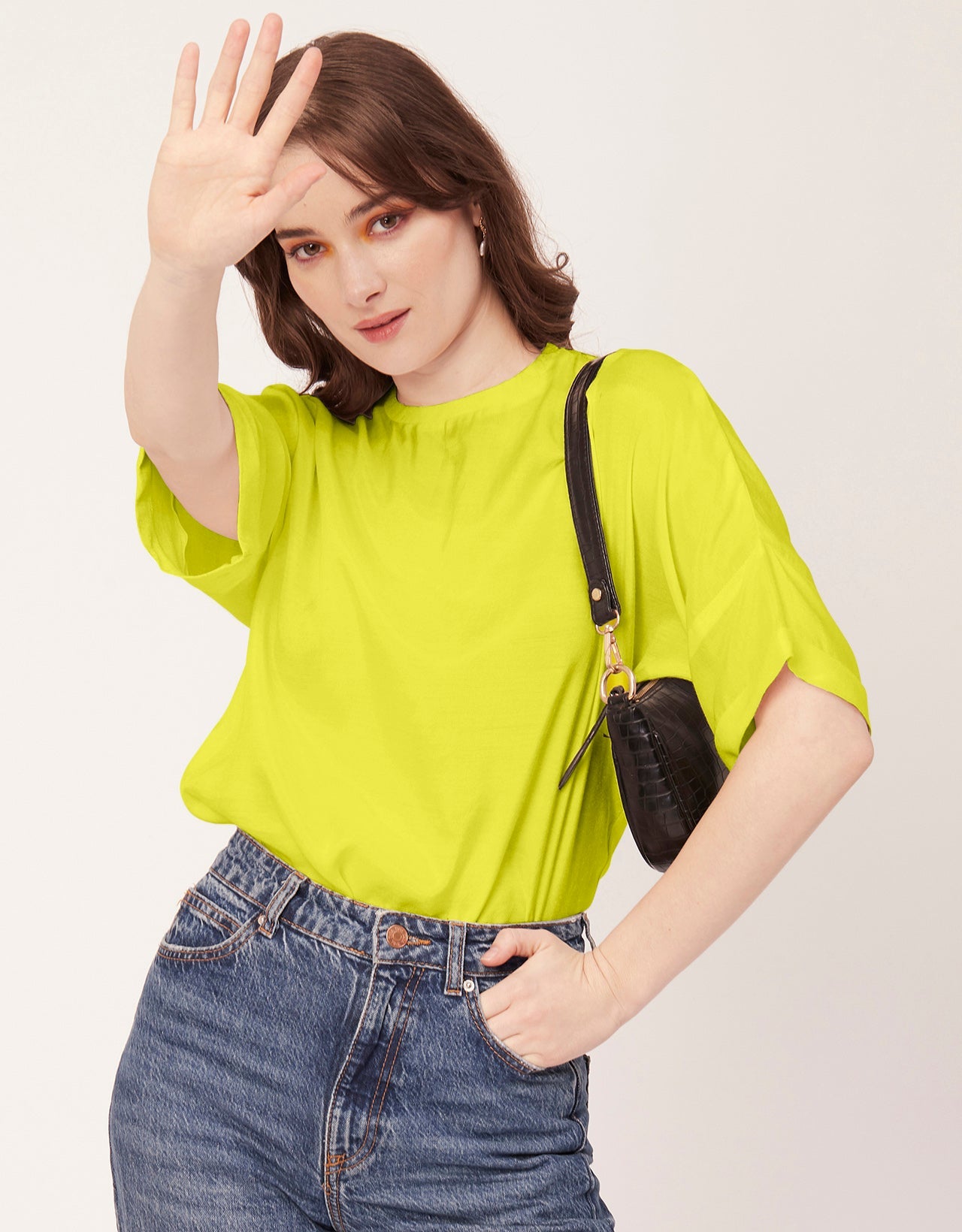 Solid Viscose Pastel Top