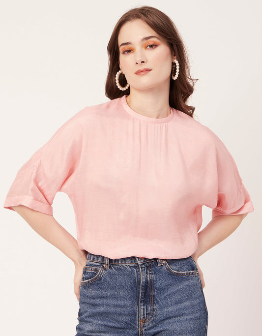 Solid Viscose Pastel Top