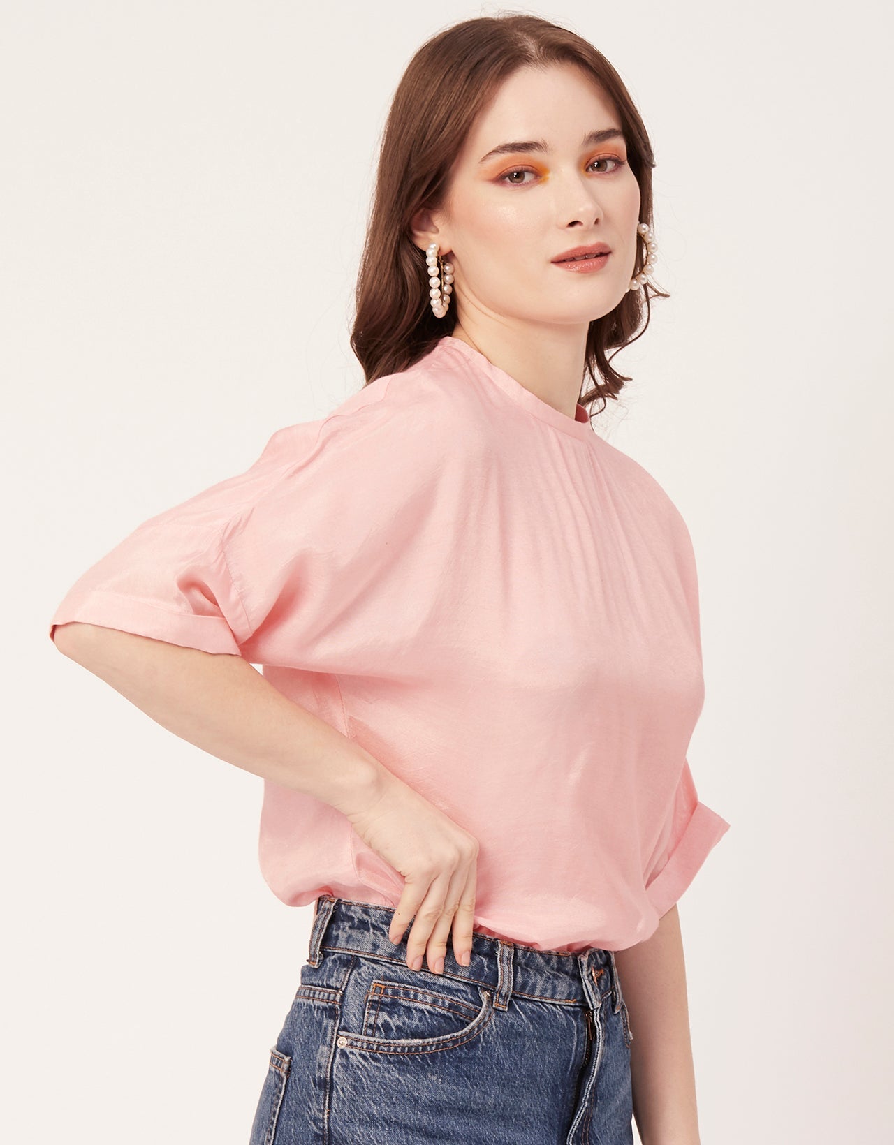 Solid Viscose Pastel Top