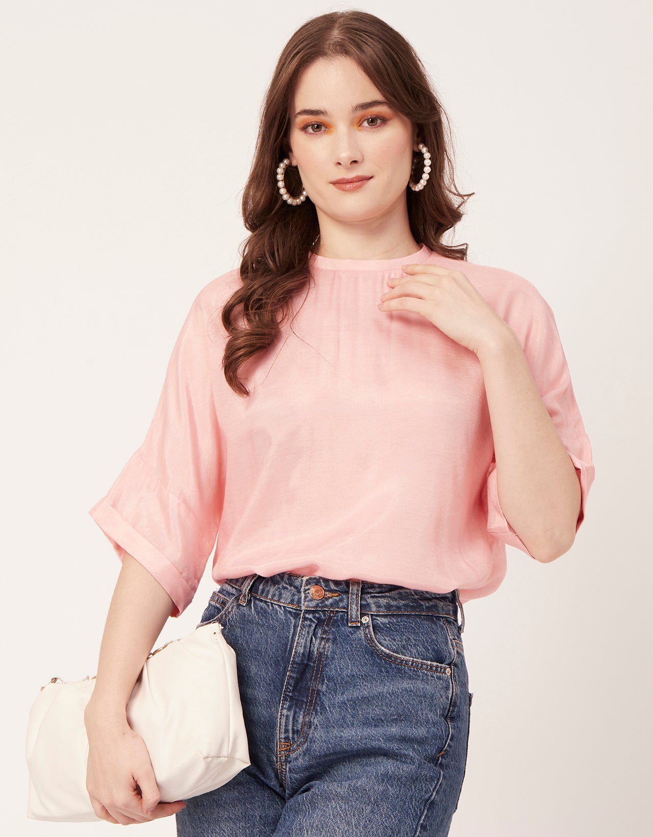 Solid Viscose Pastel Top