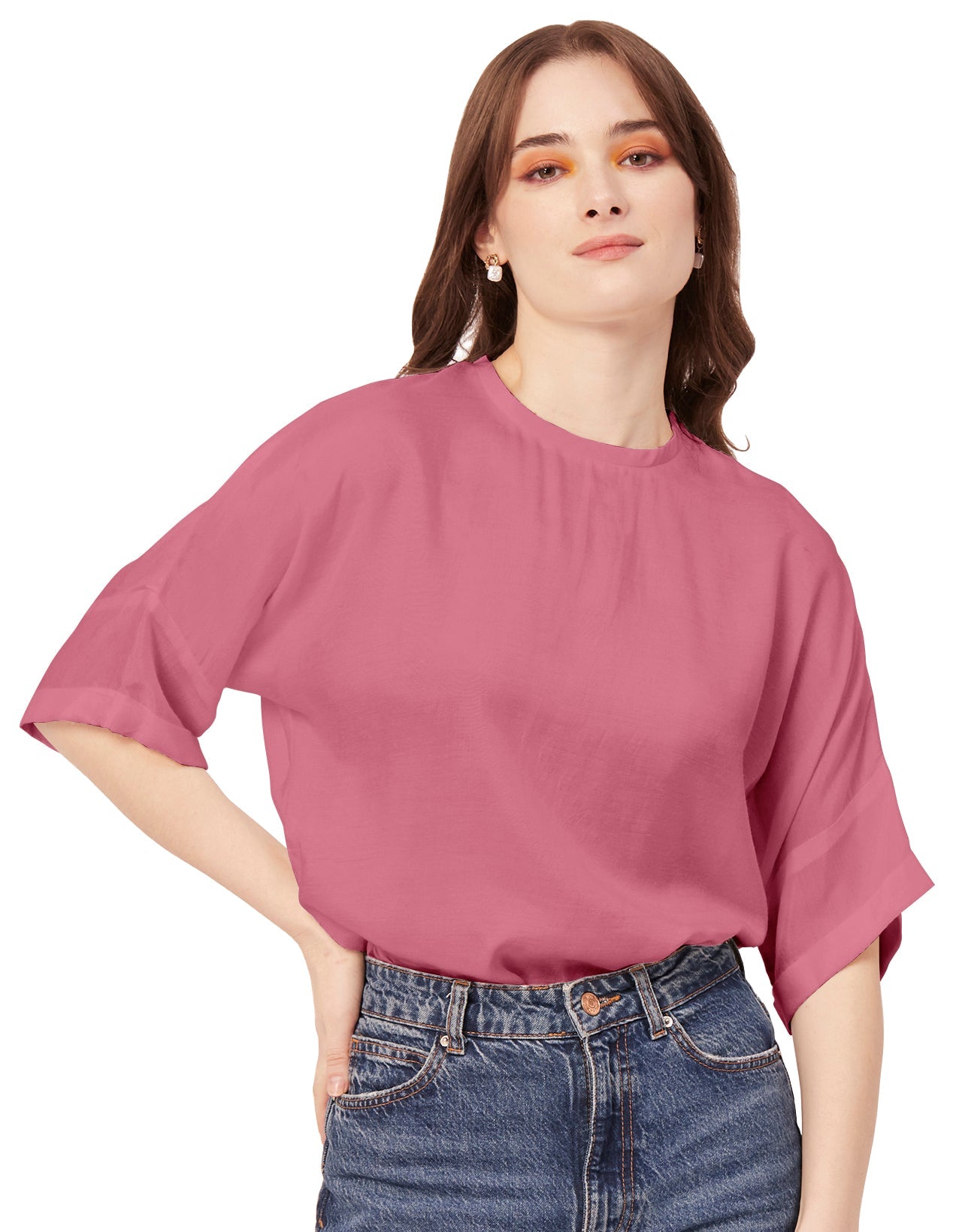 Solid Viscose Pastel Top